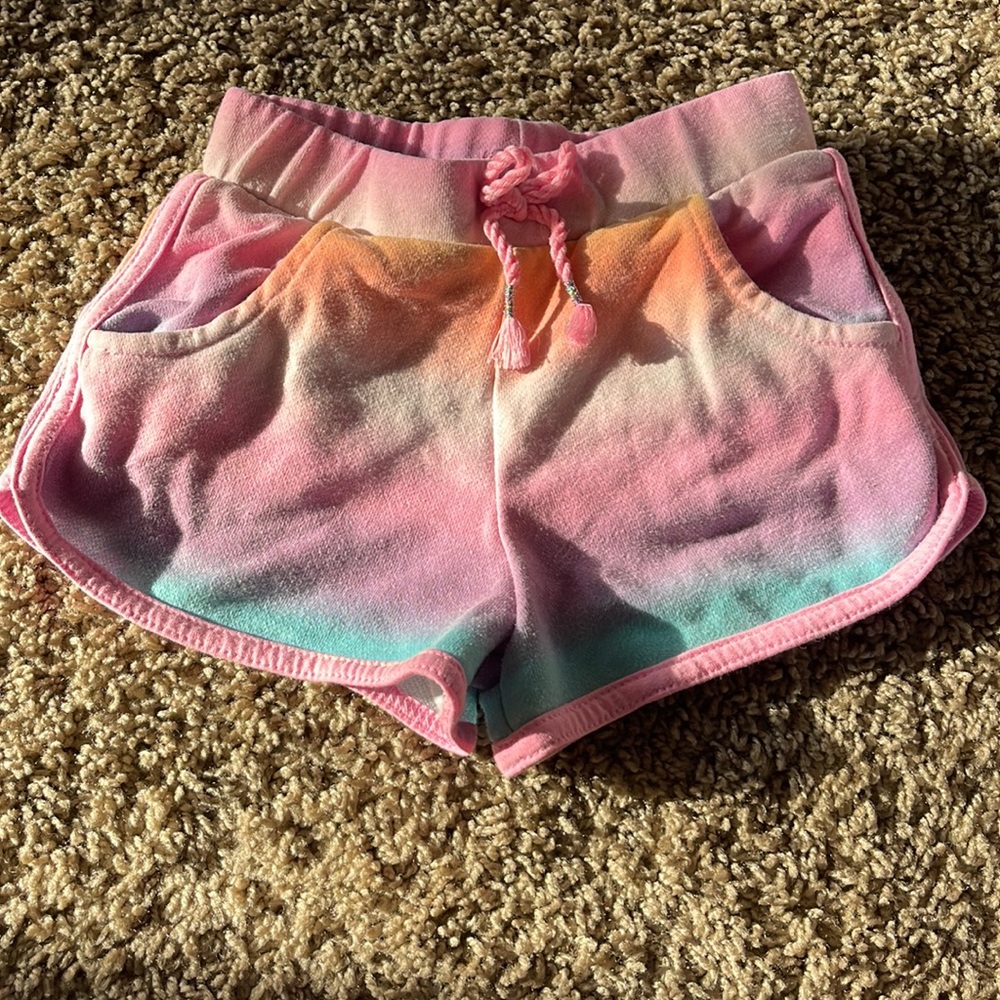 Pastel Rainbow Cotton Short